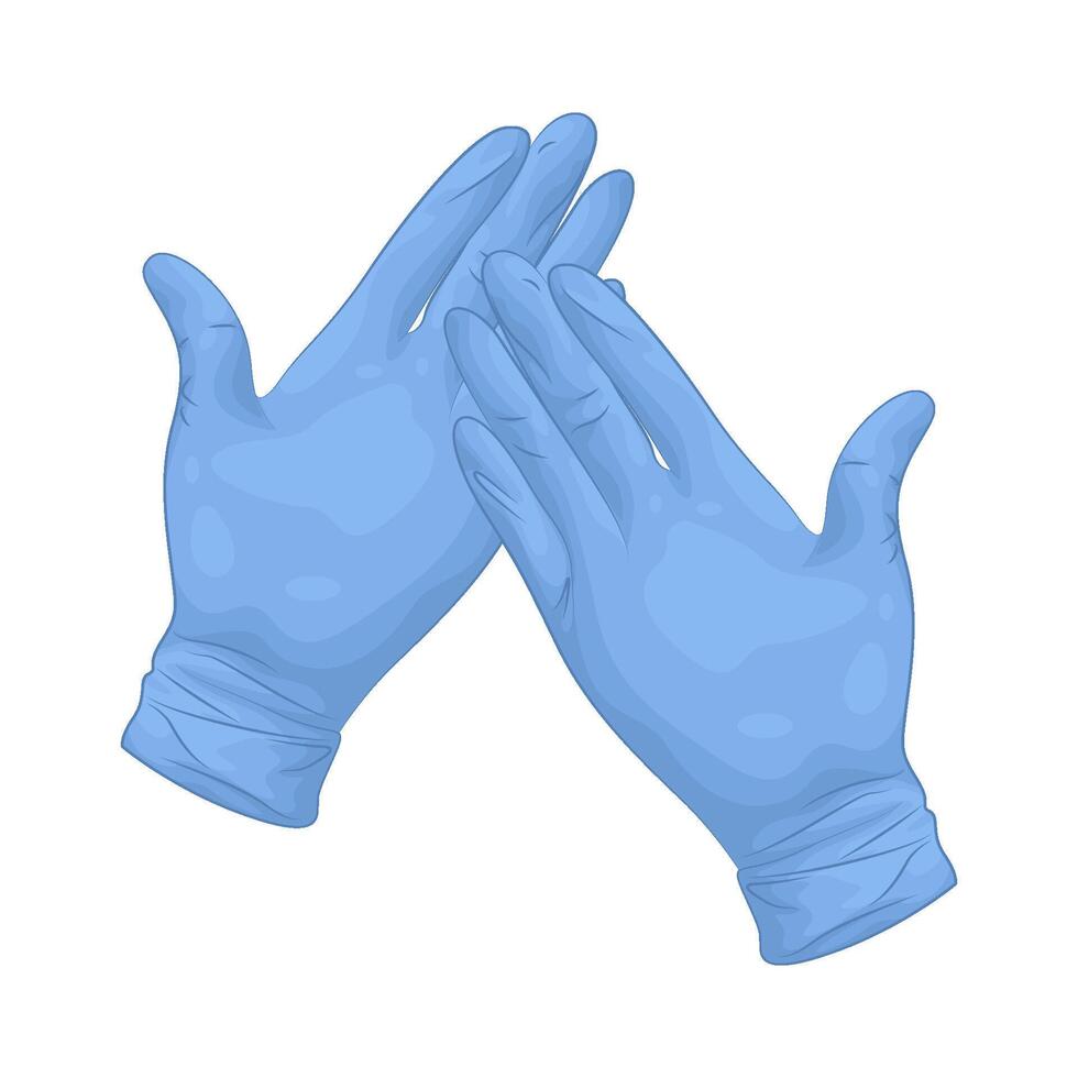 Illustration of protective Gloves vector