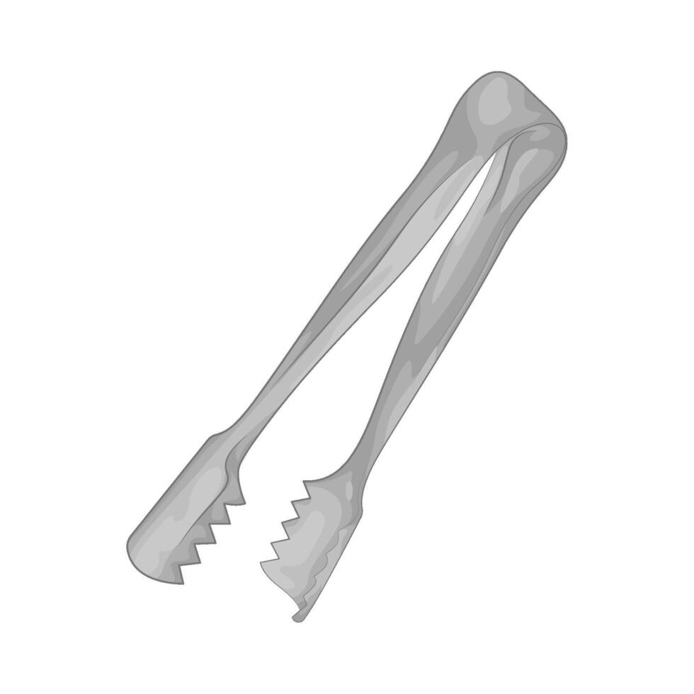 Illustration of tongs vector