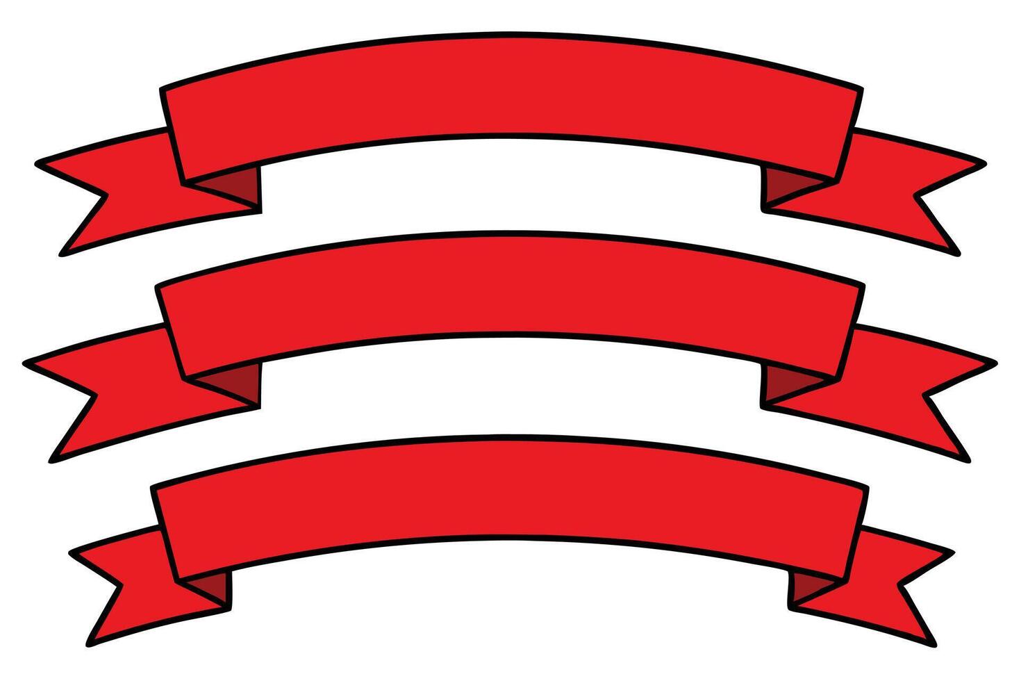 Classic Ribbon Designs Enhancing Any Celebration vector