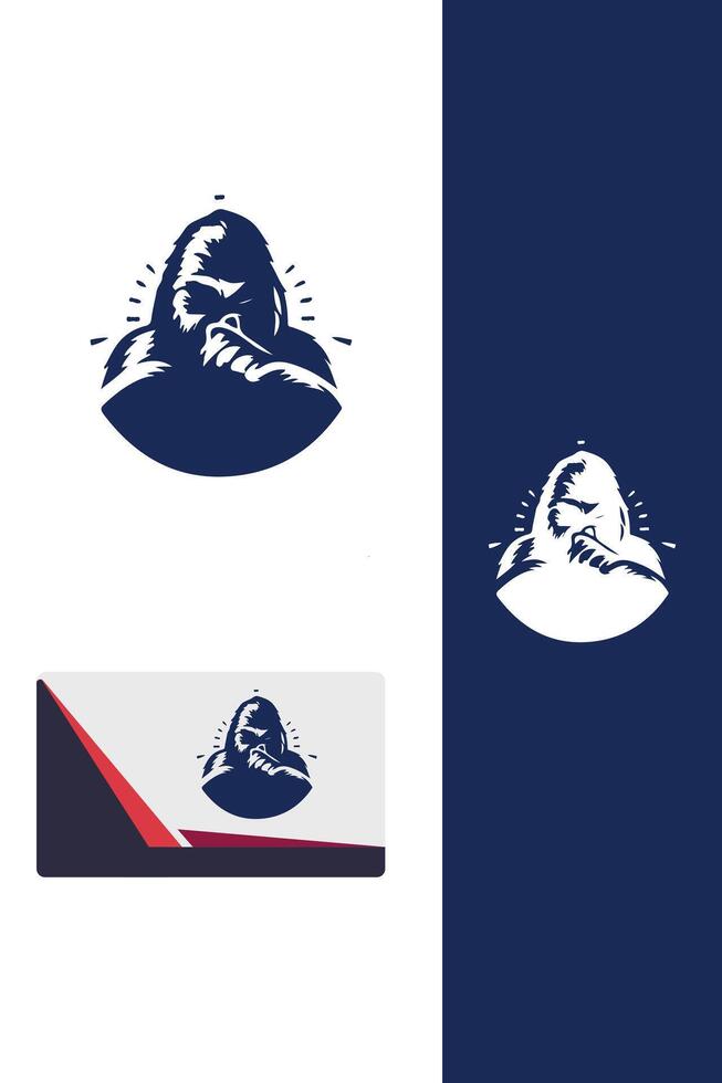 Mighty Ape Gorilla Logo vector