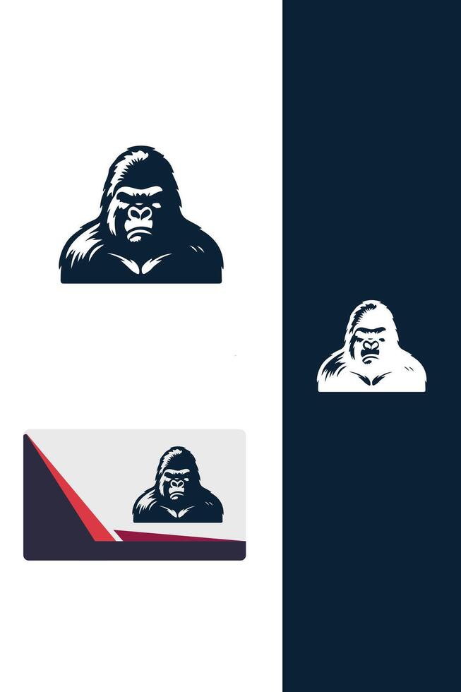 The Primal Ape Gorilla Logo vector