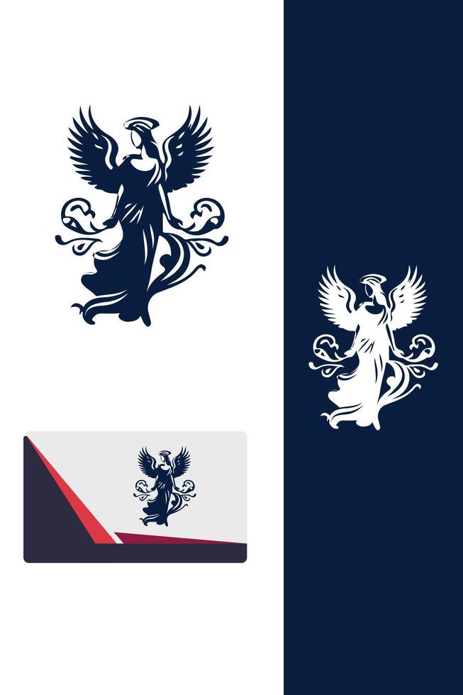 Ananiel angels logo vector