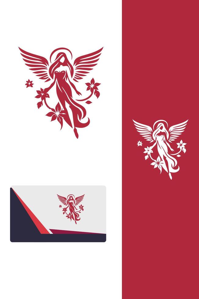 Harahel angels logo vector