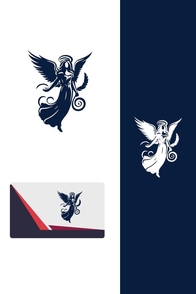 Yofiel angels logo vector