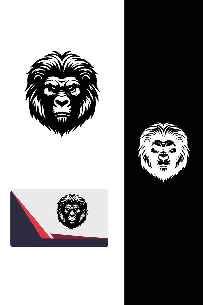Wild Gorilla Logo vector