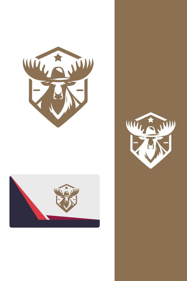 Timber Moose Logo vector