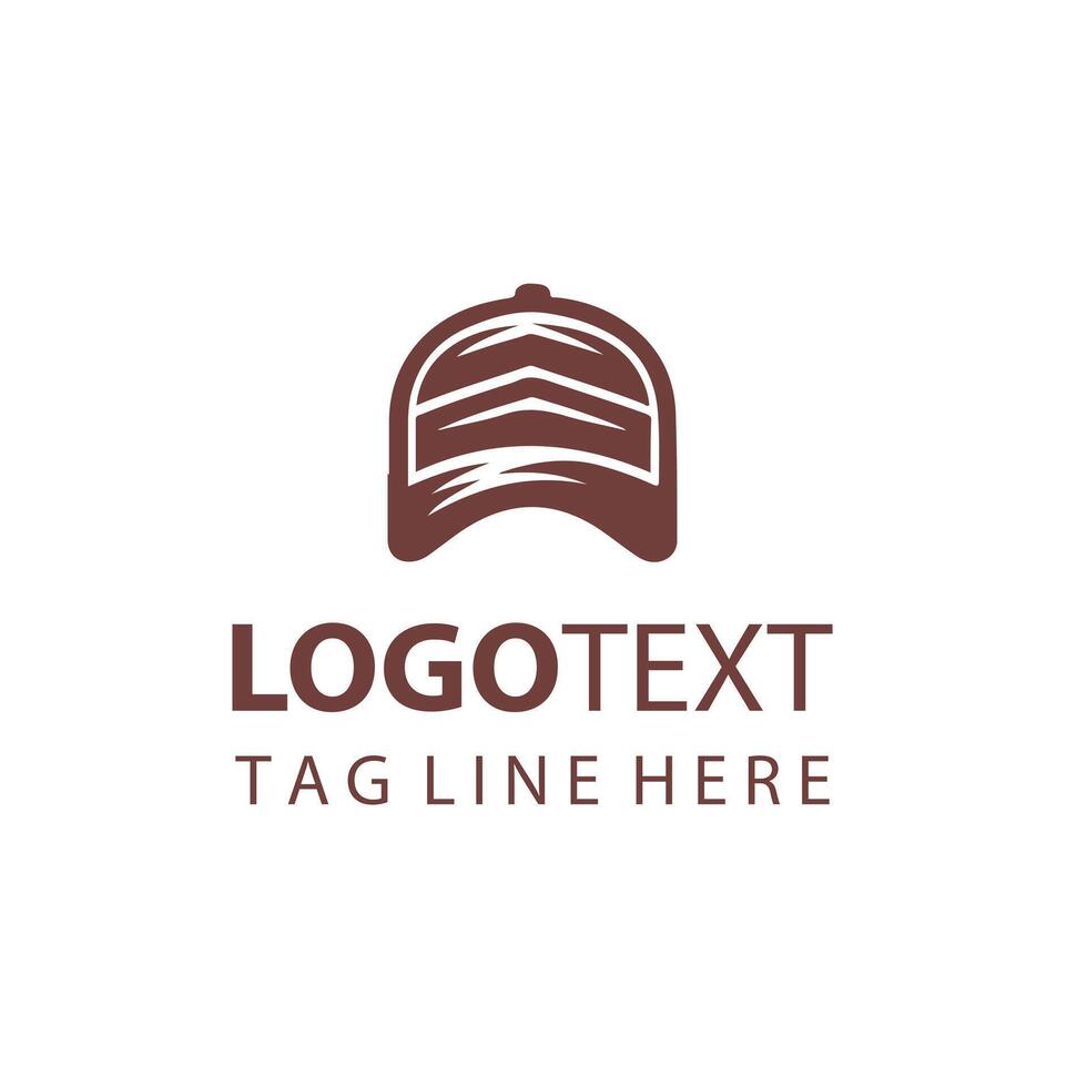 Hat Mode Cap Logo vector