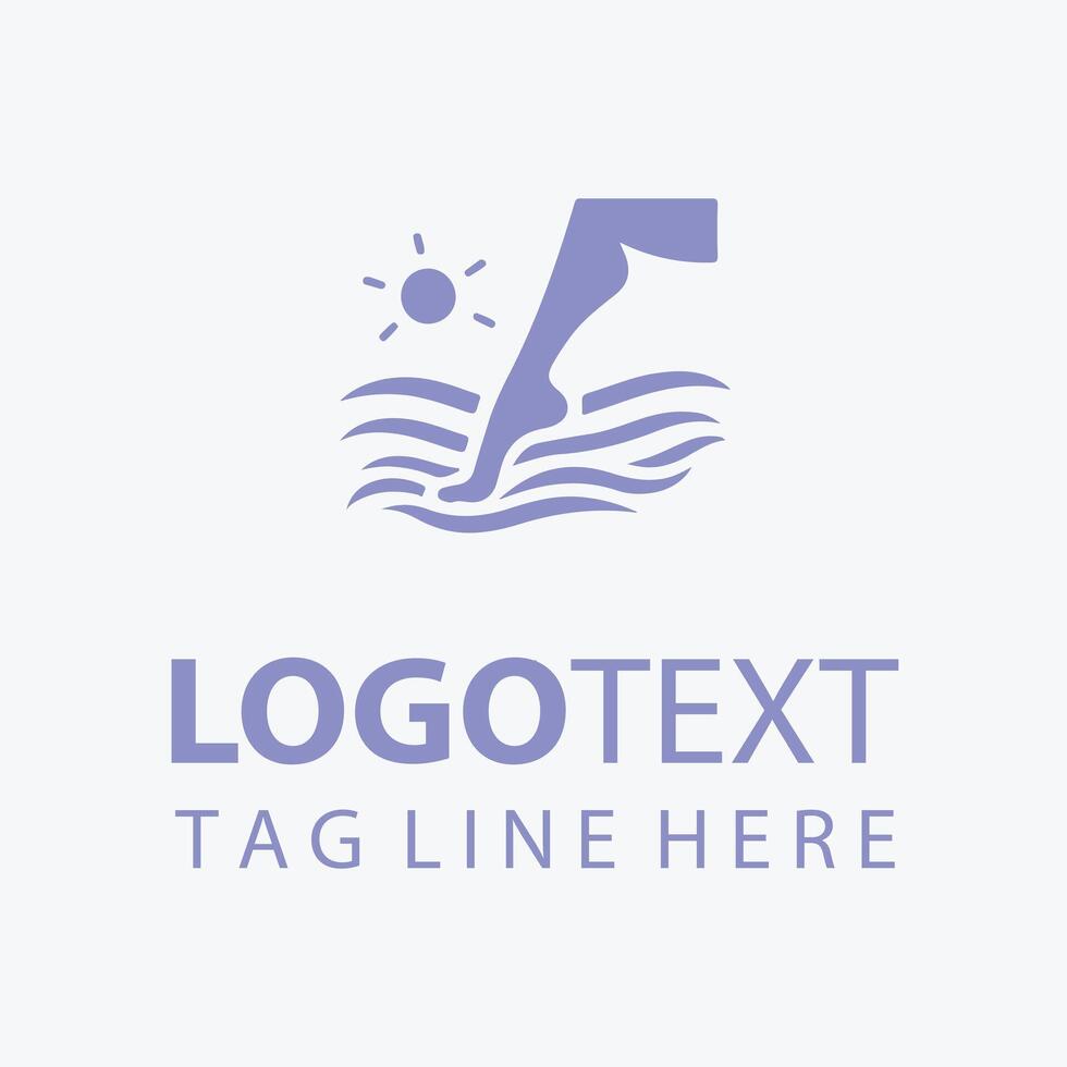 Natural Flex leg logo vector