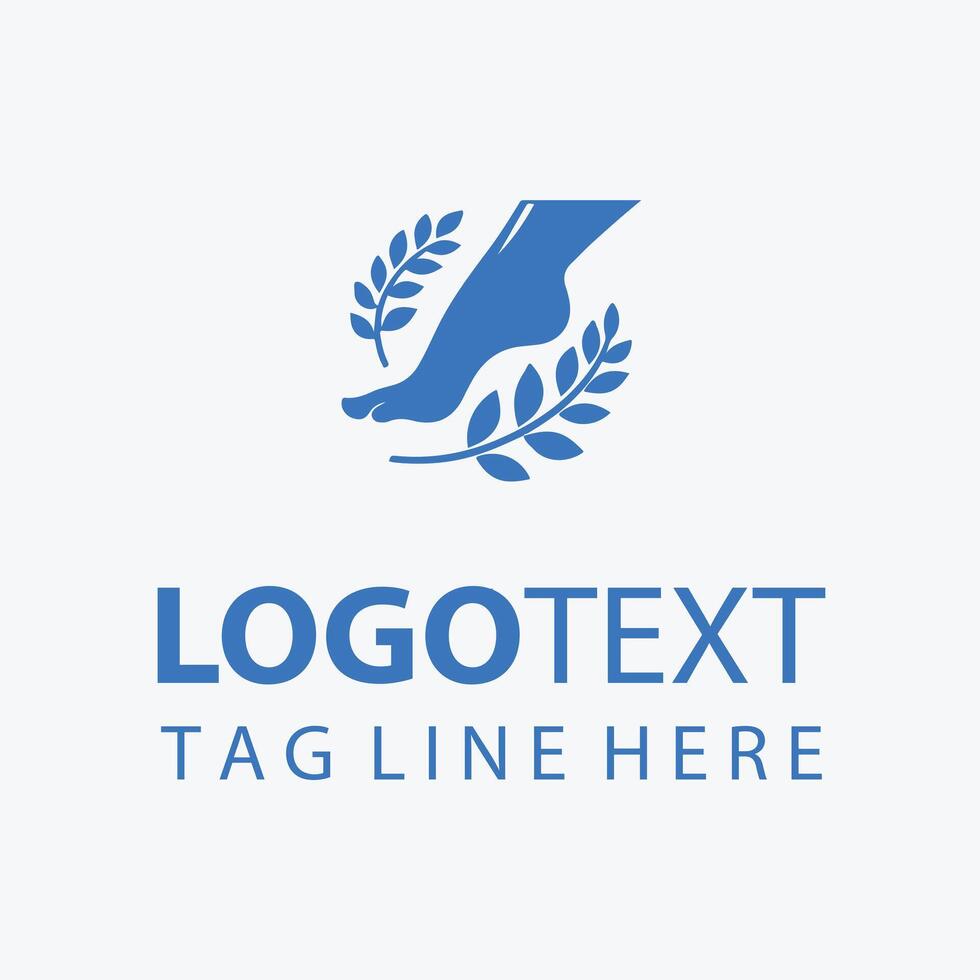 Root Stride leg natural logo vector