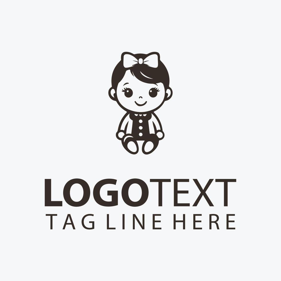 Soft Embrace Baby Doll Logo vector