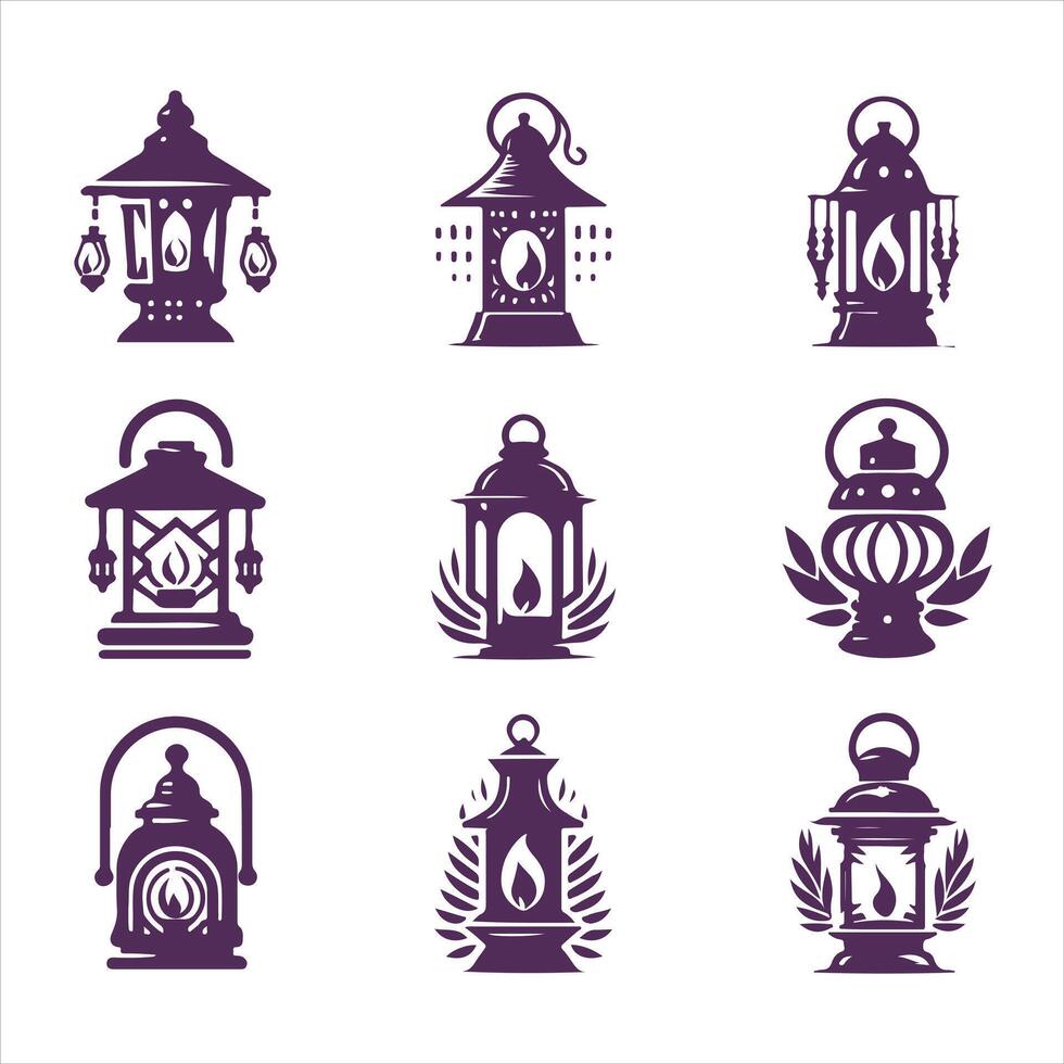 Wicked Lantern collection logo vector