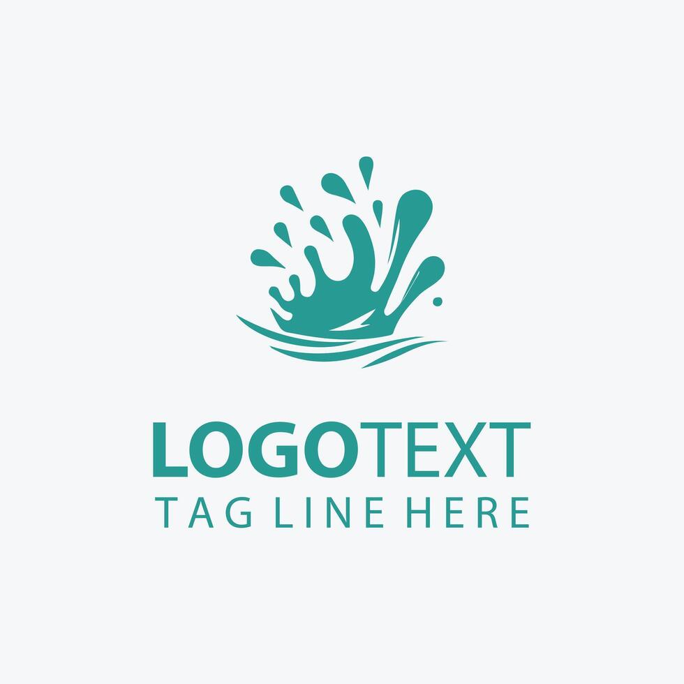 Splash Flow logo vector