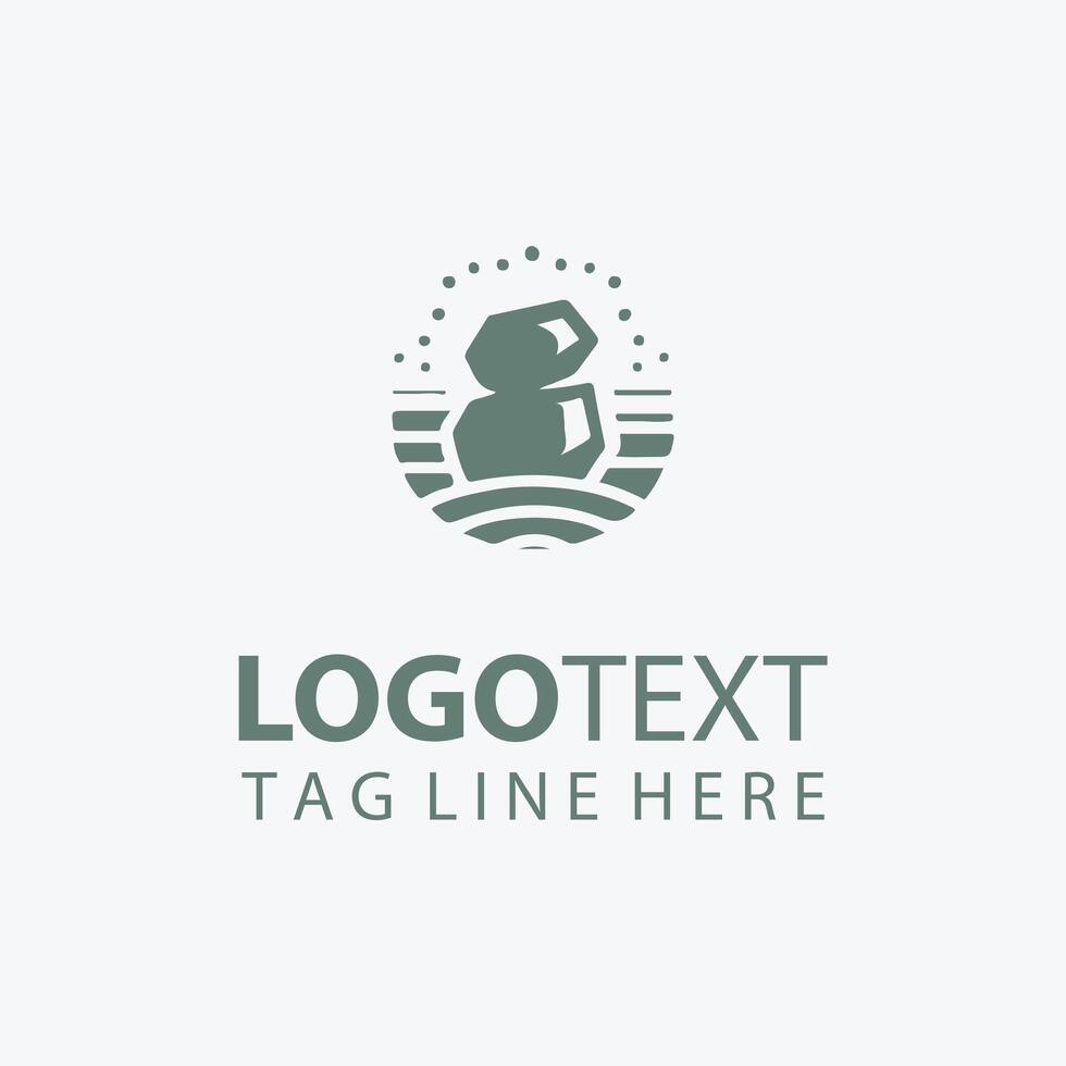 Lapis stone logo vector