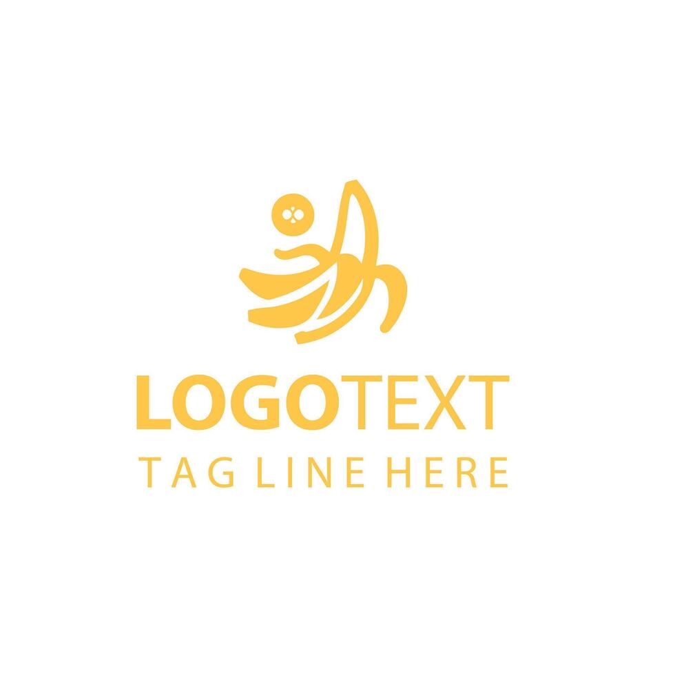Ever Banana logo vector