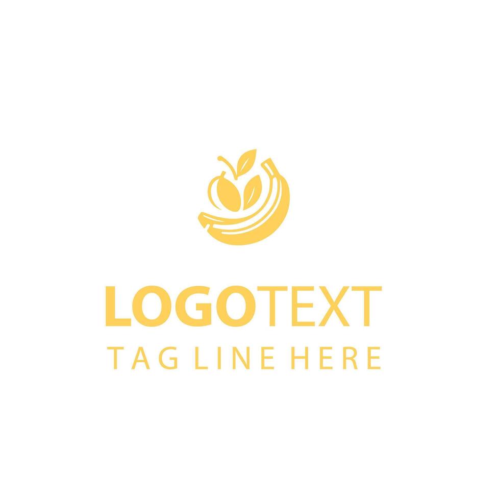 Purely Banana logo vector