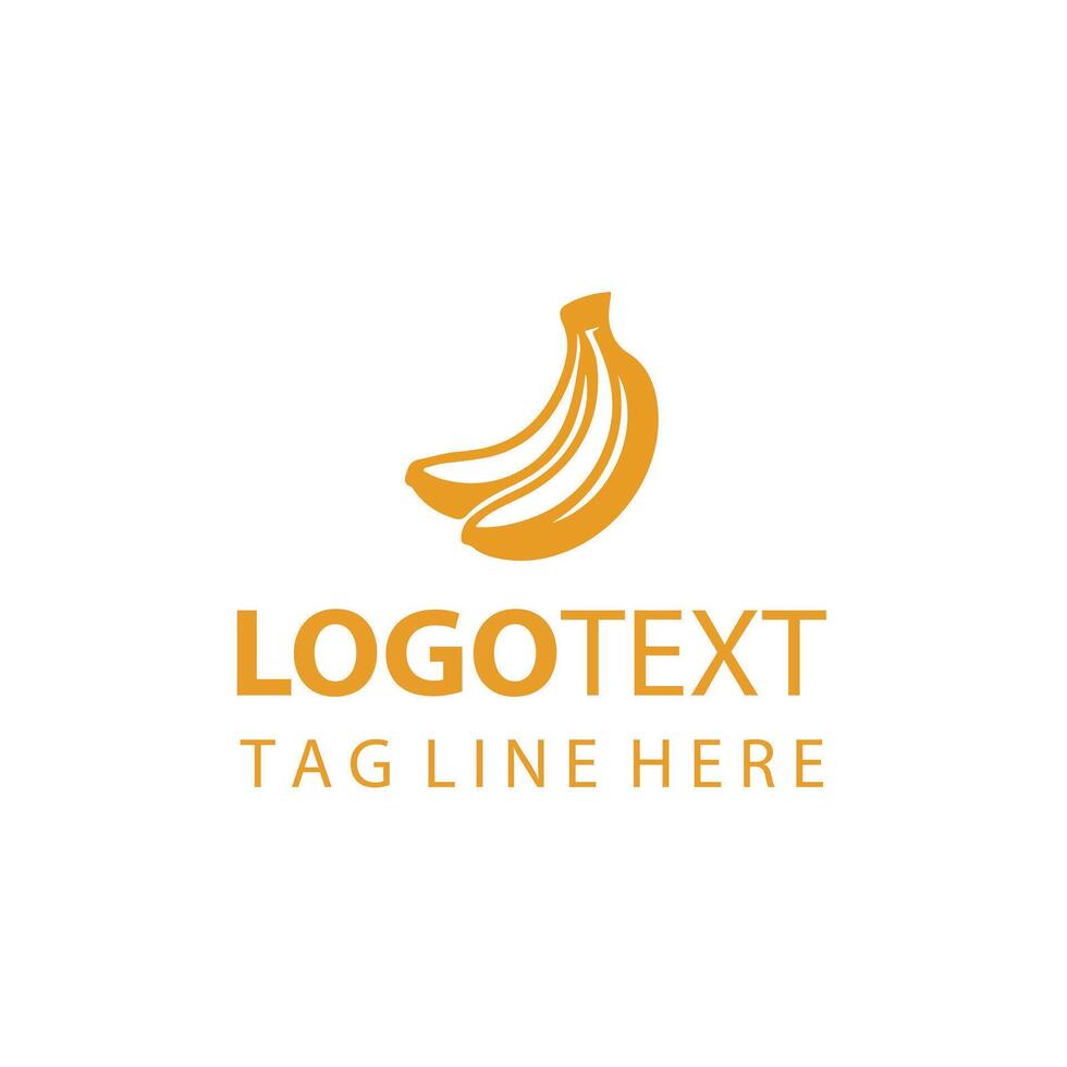 Banana Delight logo vector