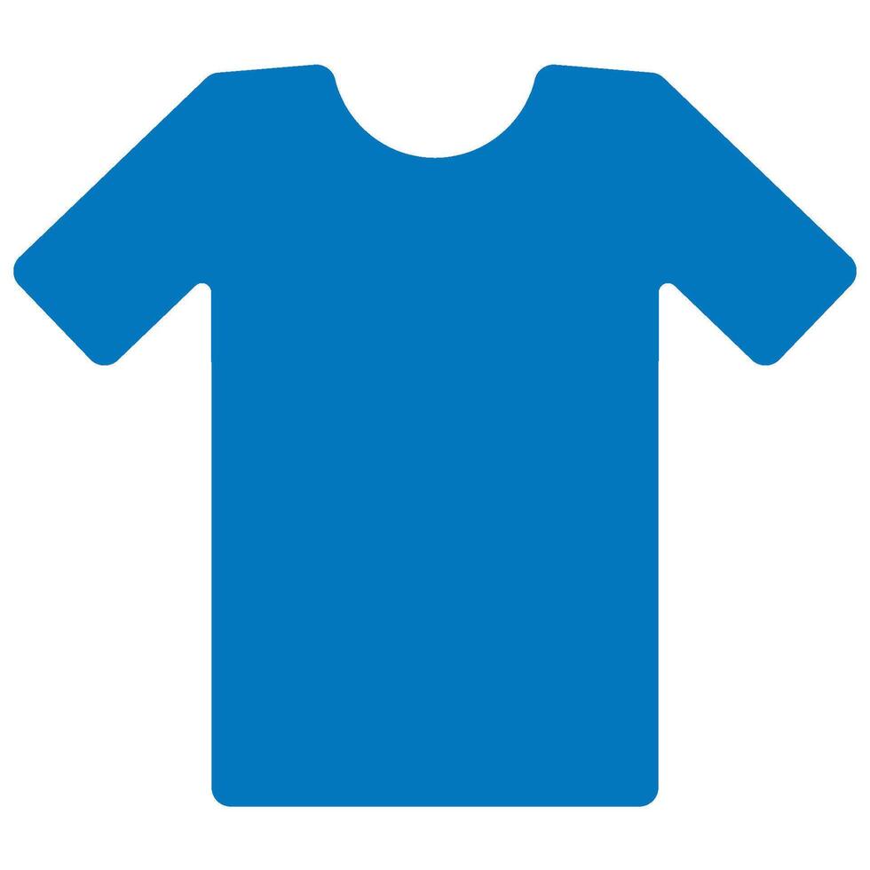 shirt icon in flat style vector