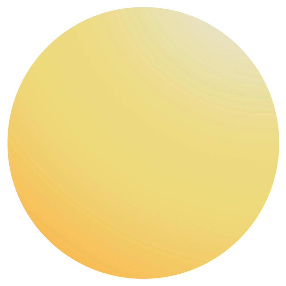 Light yellow pearl,colorful hand drawn organic round blot circle speech.cycle gradient blob bubble art - element illustration png