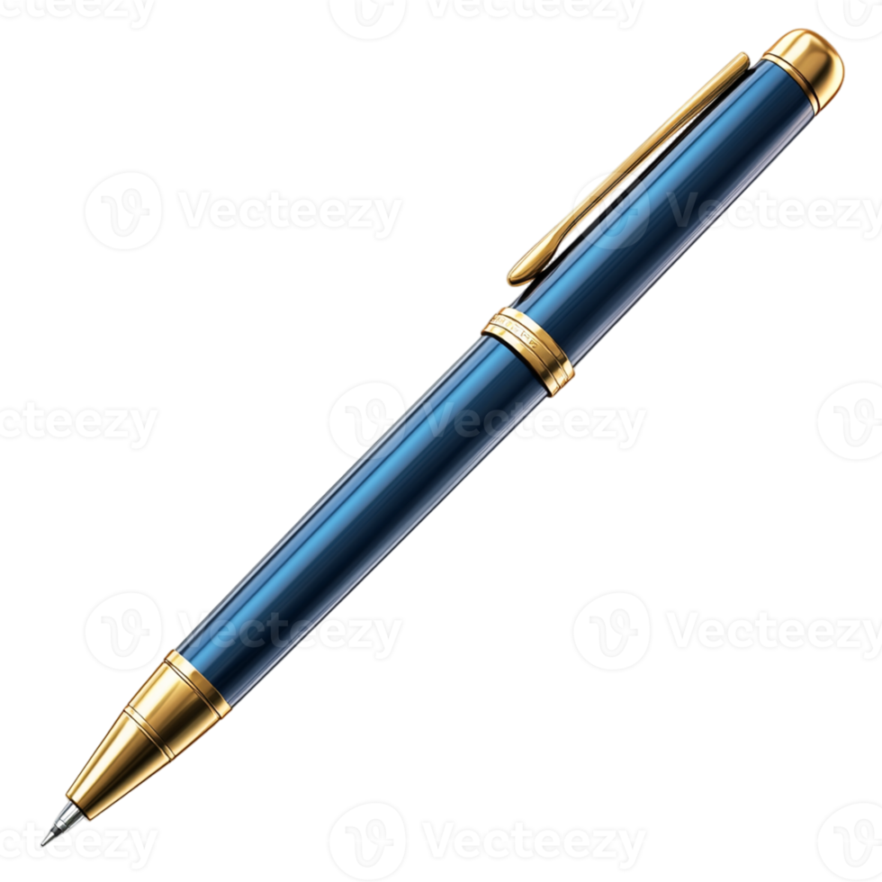 Isolated Pen Image with Transparent Background for Artwork png