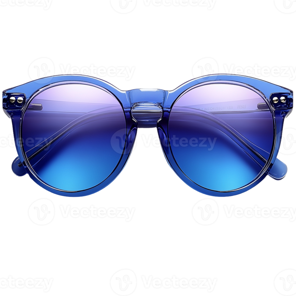 Artistic Sunglasses Illustration Isolated on a Transparent Background png