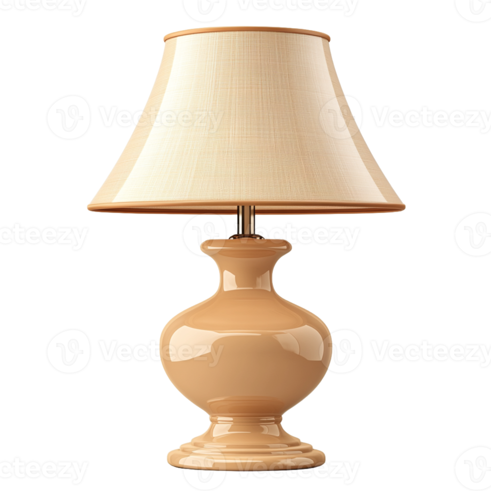 Minimalistic Lamp Design Isolated in a Clean Transparent Background png