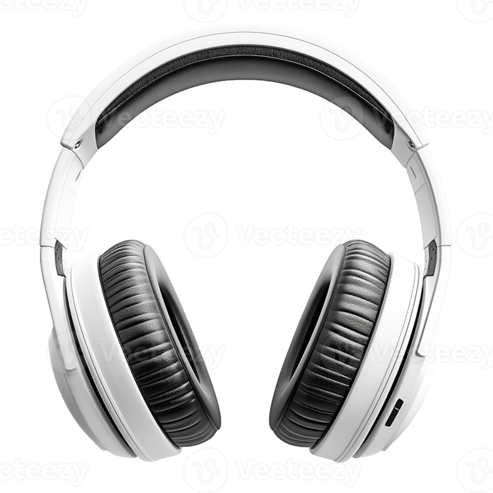 Artistic Headphones Illustration Isolated on a Transparent Background png