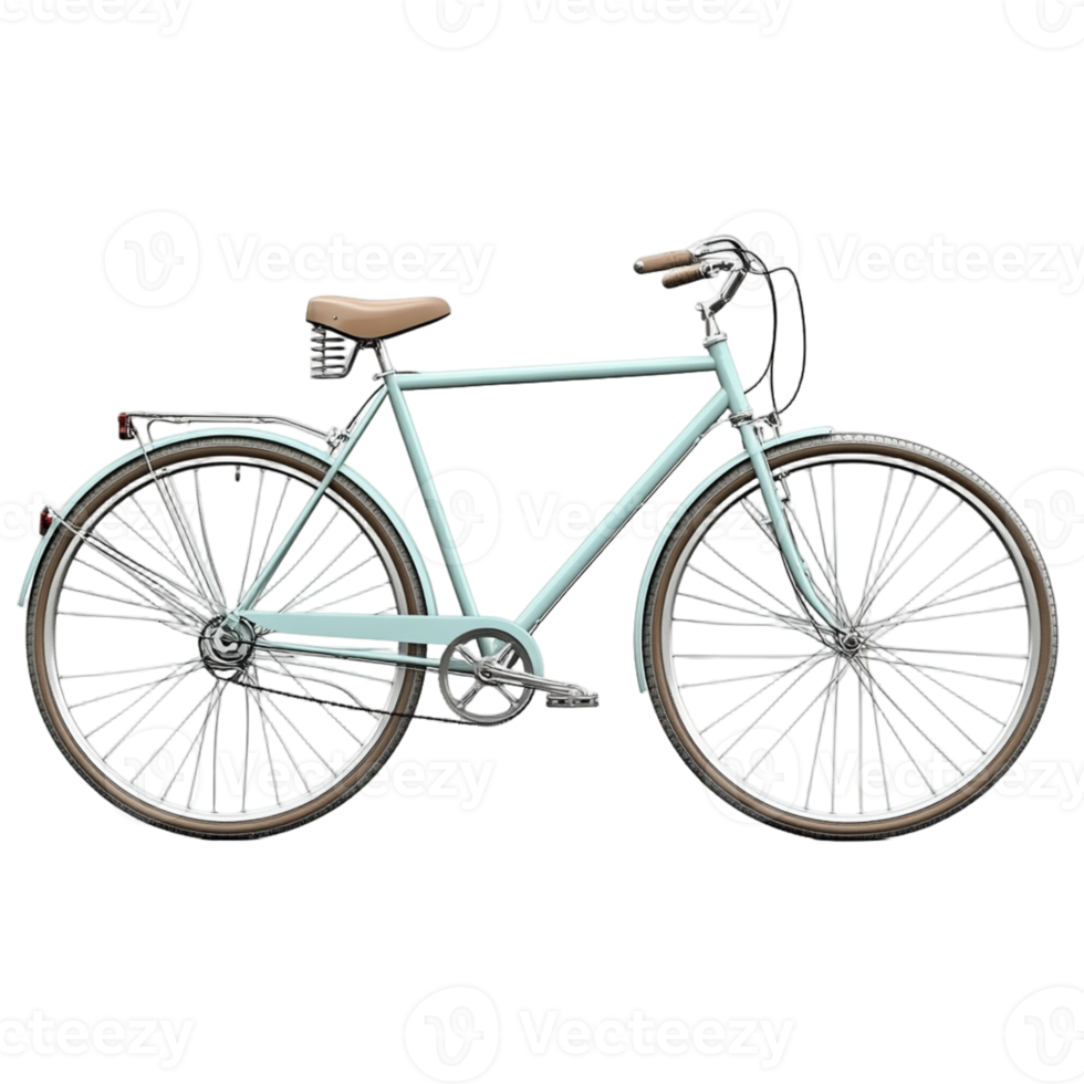 Kids Bicycle Isolated on Transparent Background png