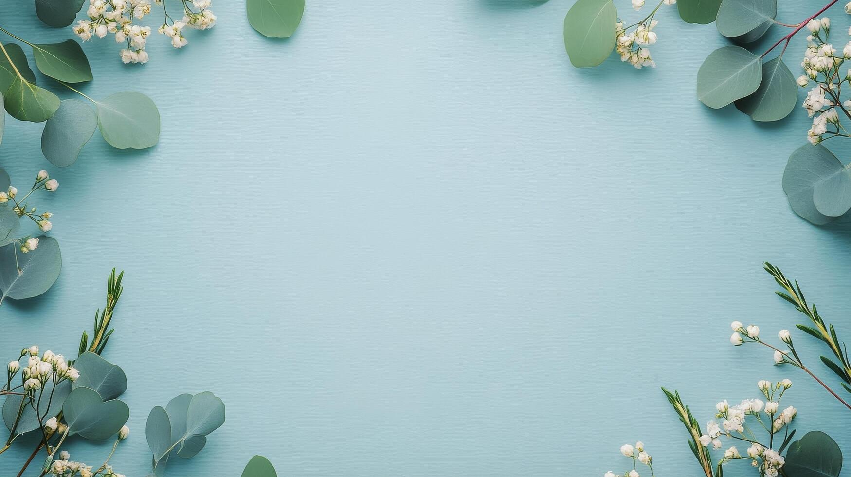 Soft green and white floral arrangement with textured background for creative design photo