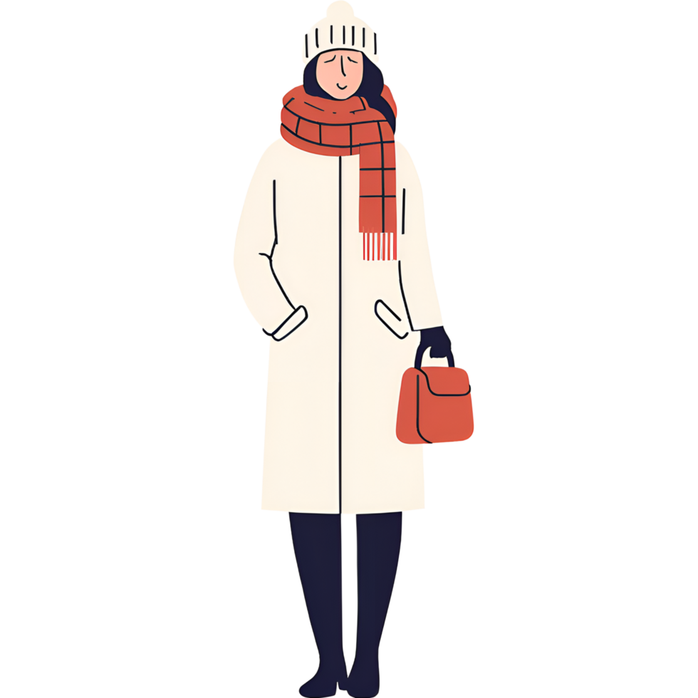 women wear warm clothes during winter png
