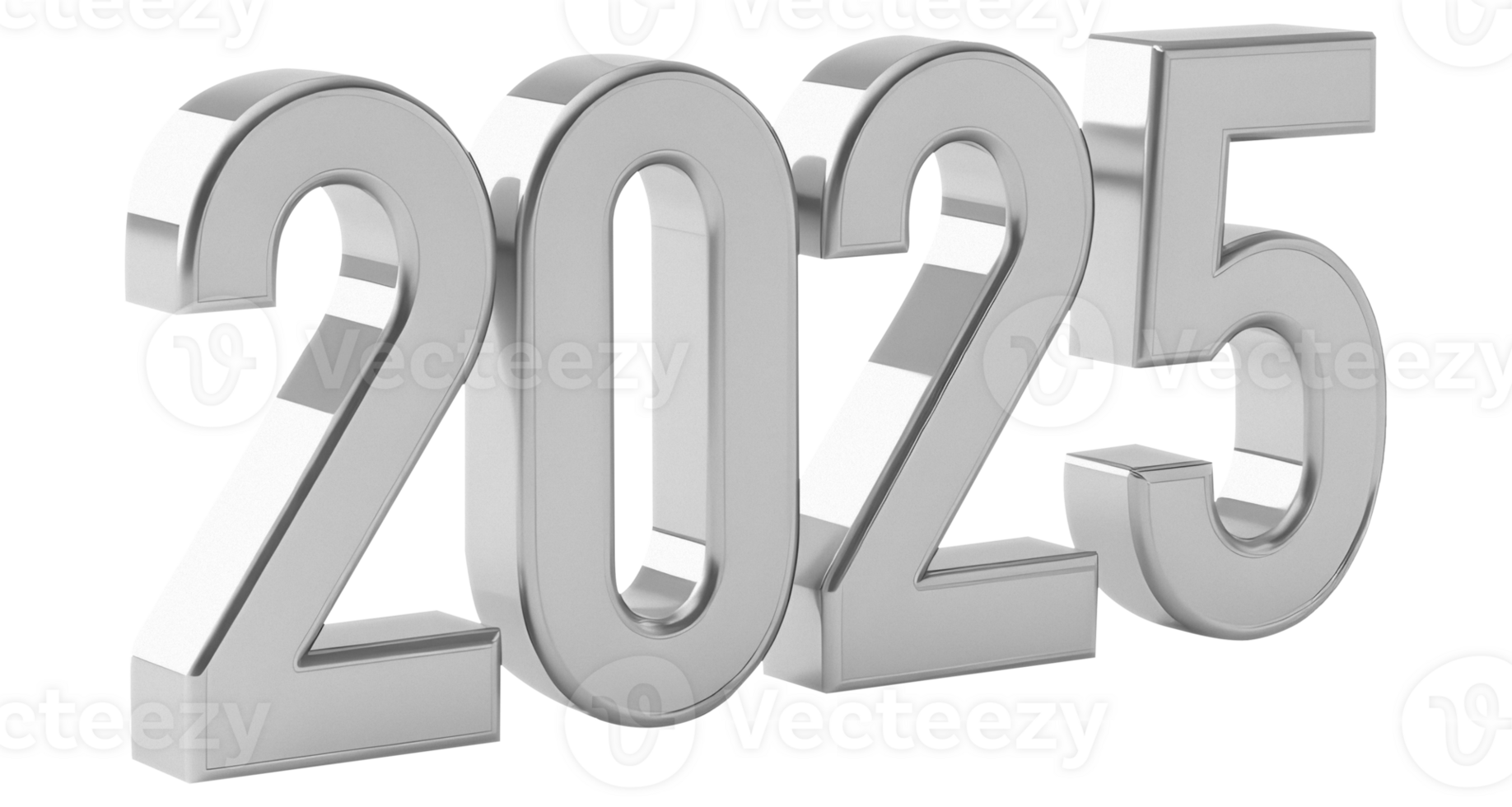 Metal Number 2025 png