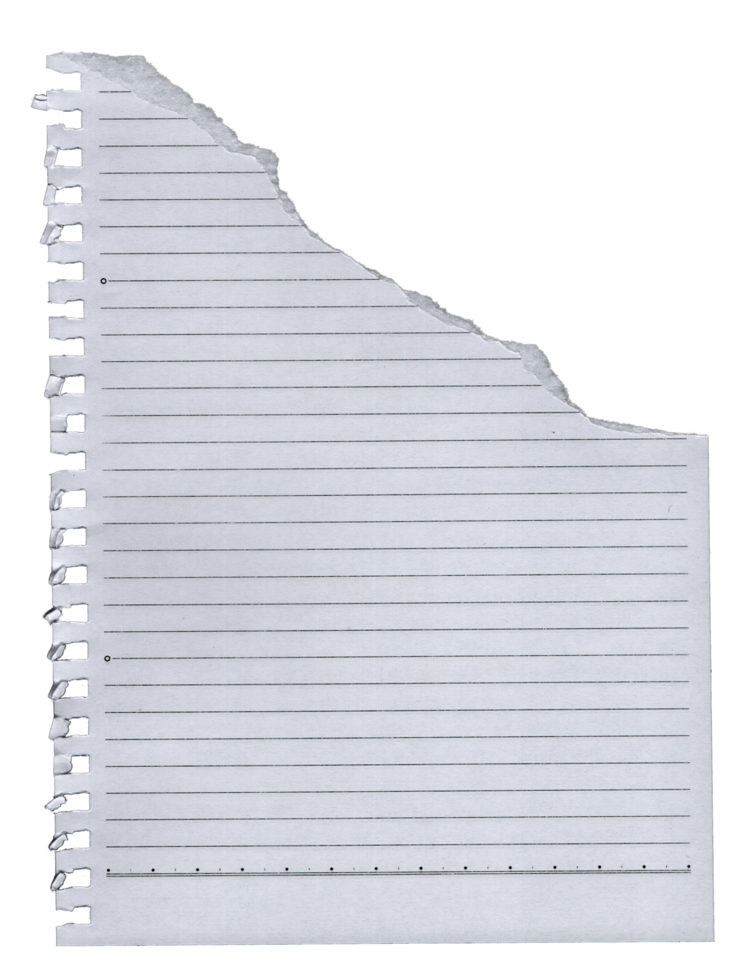 Transparent Ripped Paper Texture png
