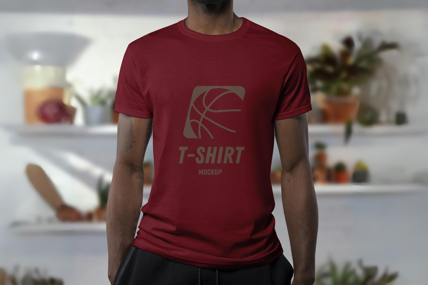 Realistic T-Shirt Mockup psd
