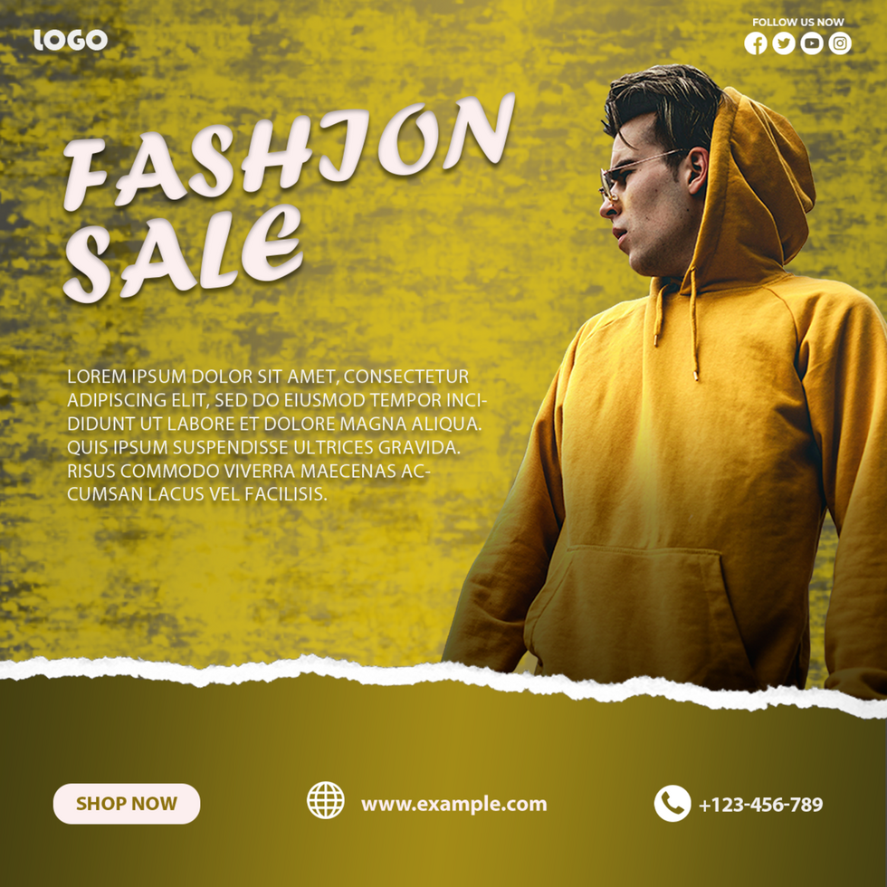 sale social media design template psd