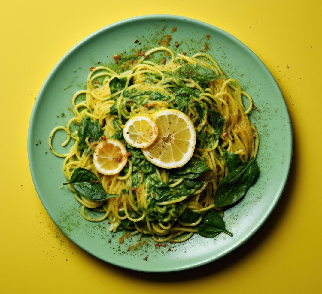 Healthy Lemon Pasta Dish photo