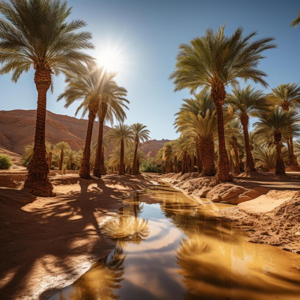 Oasis in the Desert photo