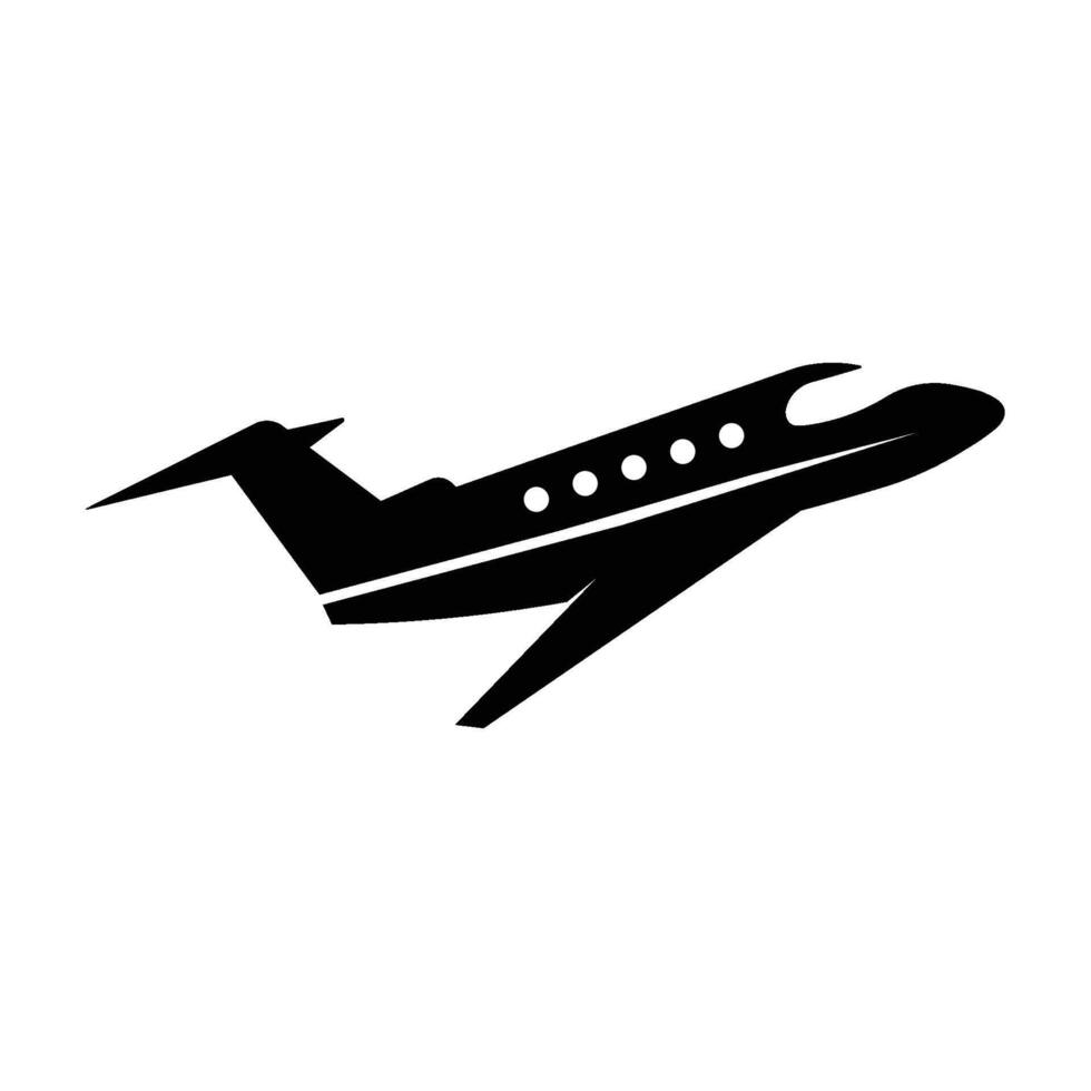 Airplane icon illustration vector