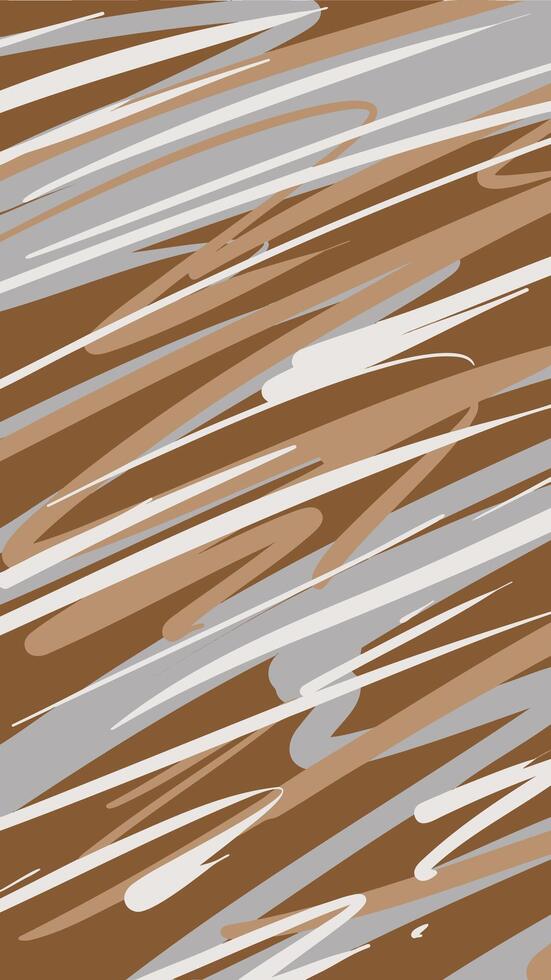 A brown and white background with a few lines vector