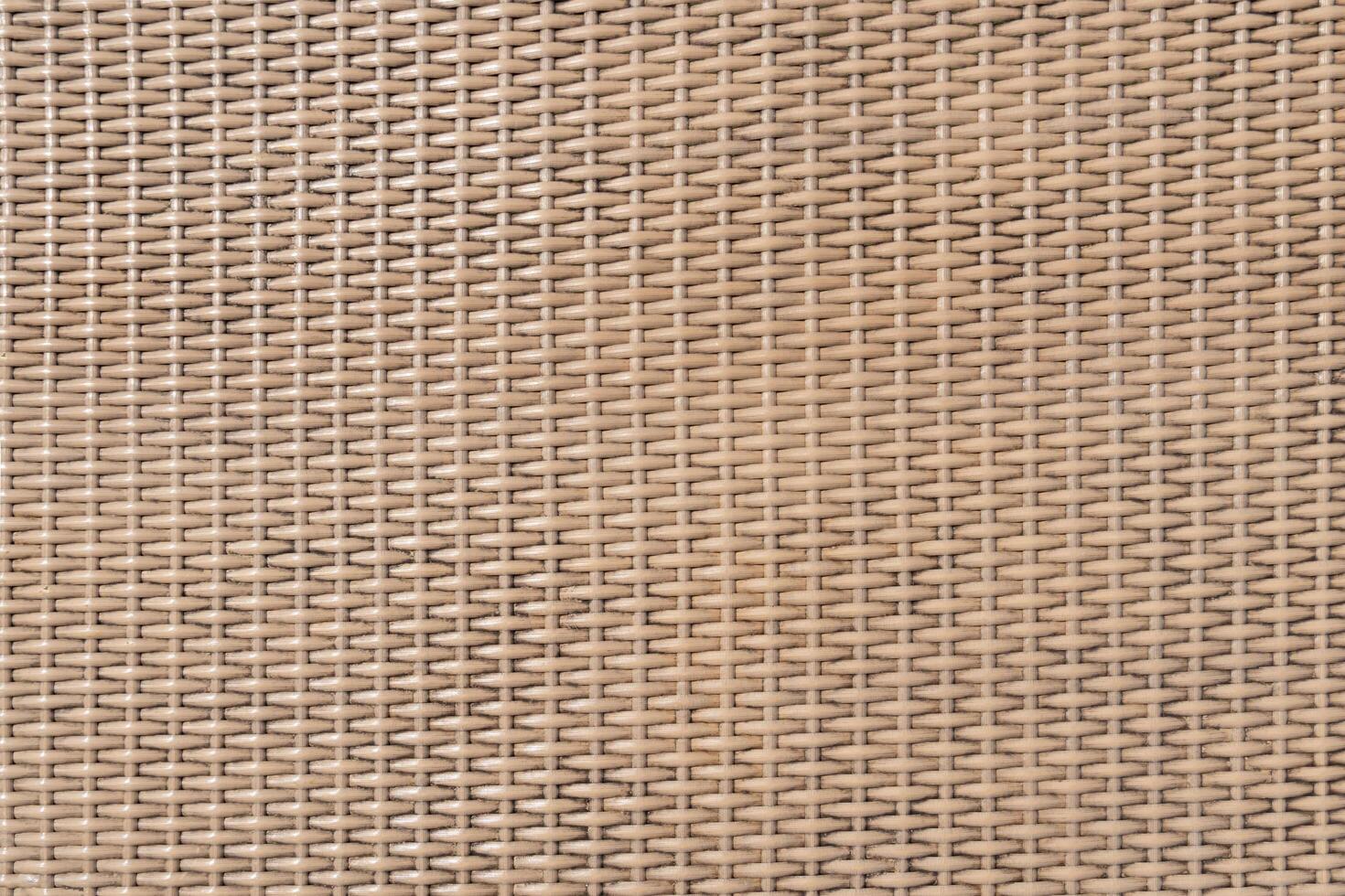 Above view of pattern of weaving from reeds. For background and textured. photo