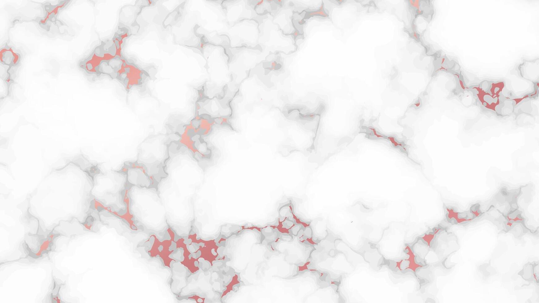 Rose gold marble texture background vector