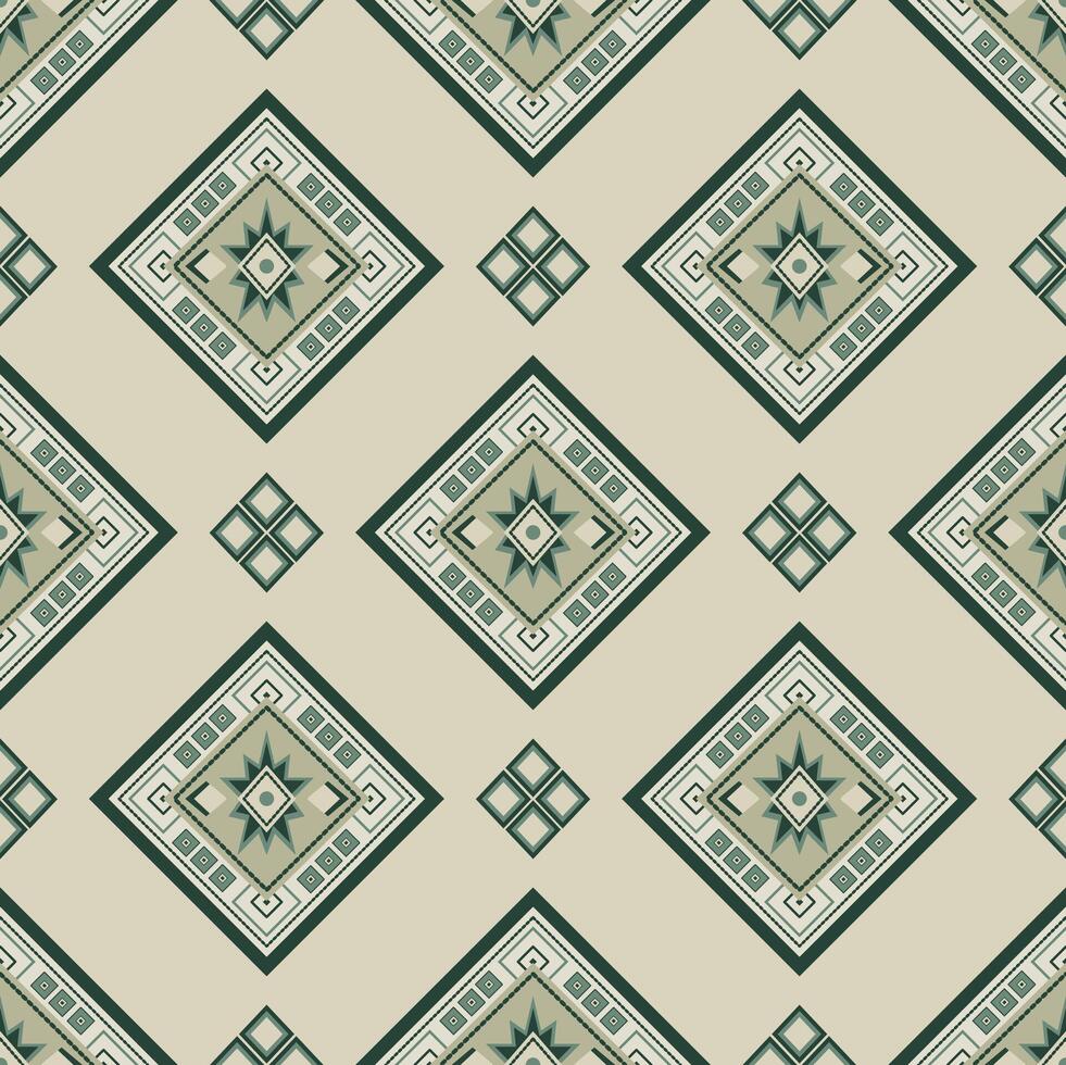 seamless pattern with elements Geometric Ethnic pattern vector