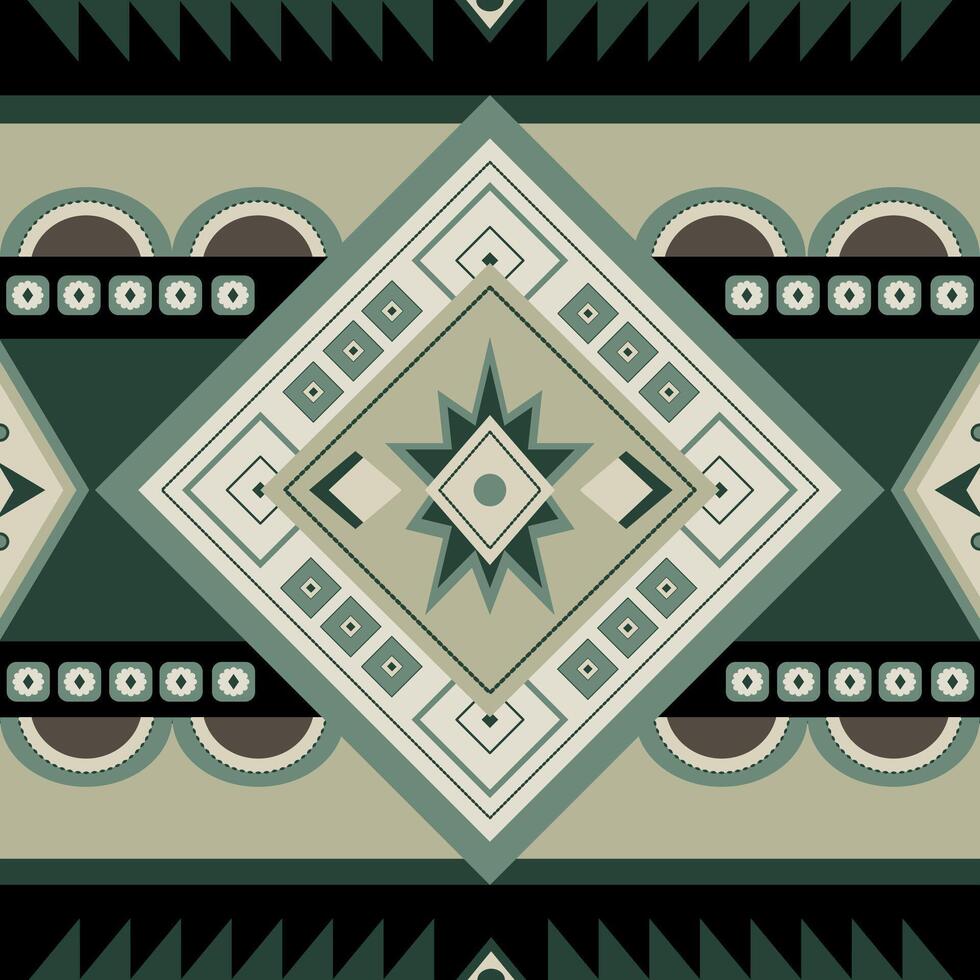 seamless pattern fabric pattern, Geometric Ethnic pattern vector