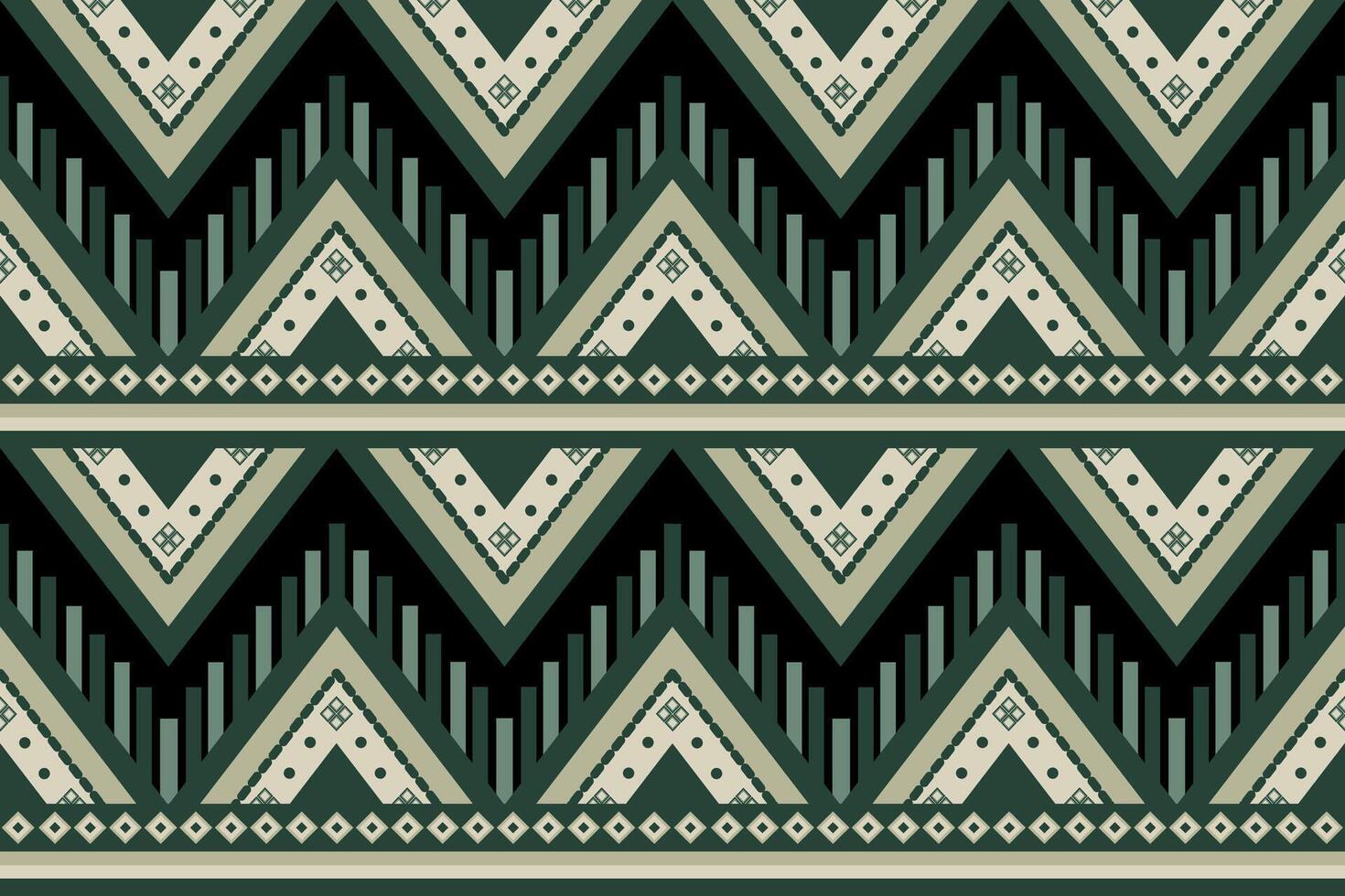 pattern with elements fabric pattern, Geometric Ethnic pattern vector