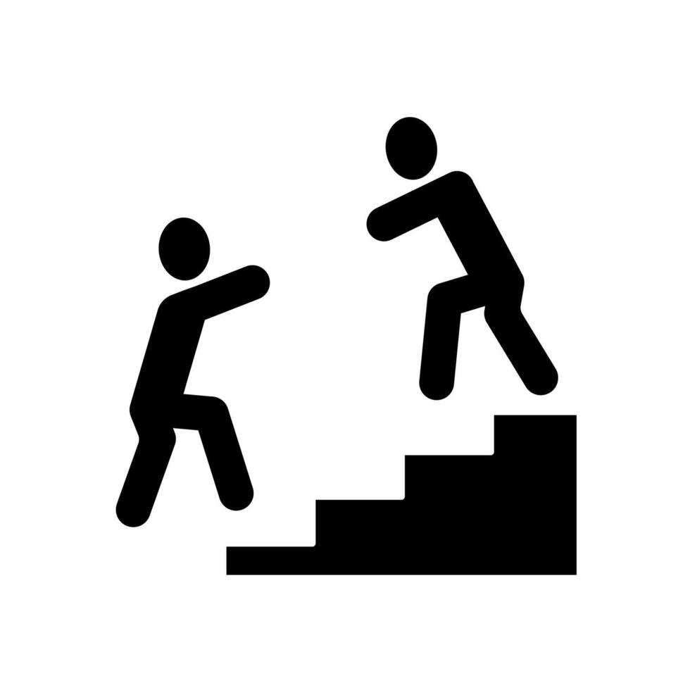 assistance concept line icon. Simple element illustration. assistance concept outline symbol design. vector