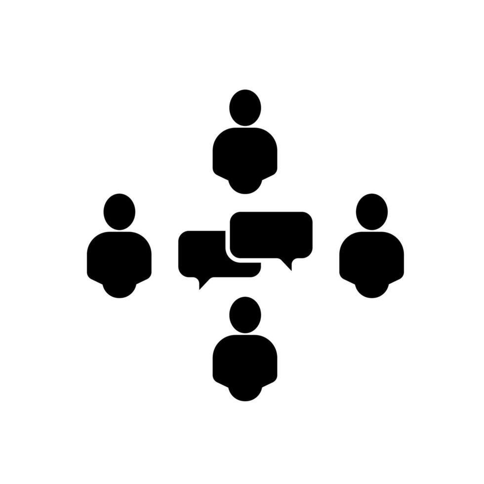 communication concept line icon. Simple element illustration. communication concept outline symbol design. vector