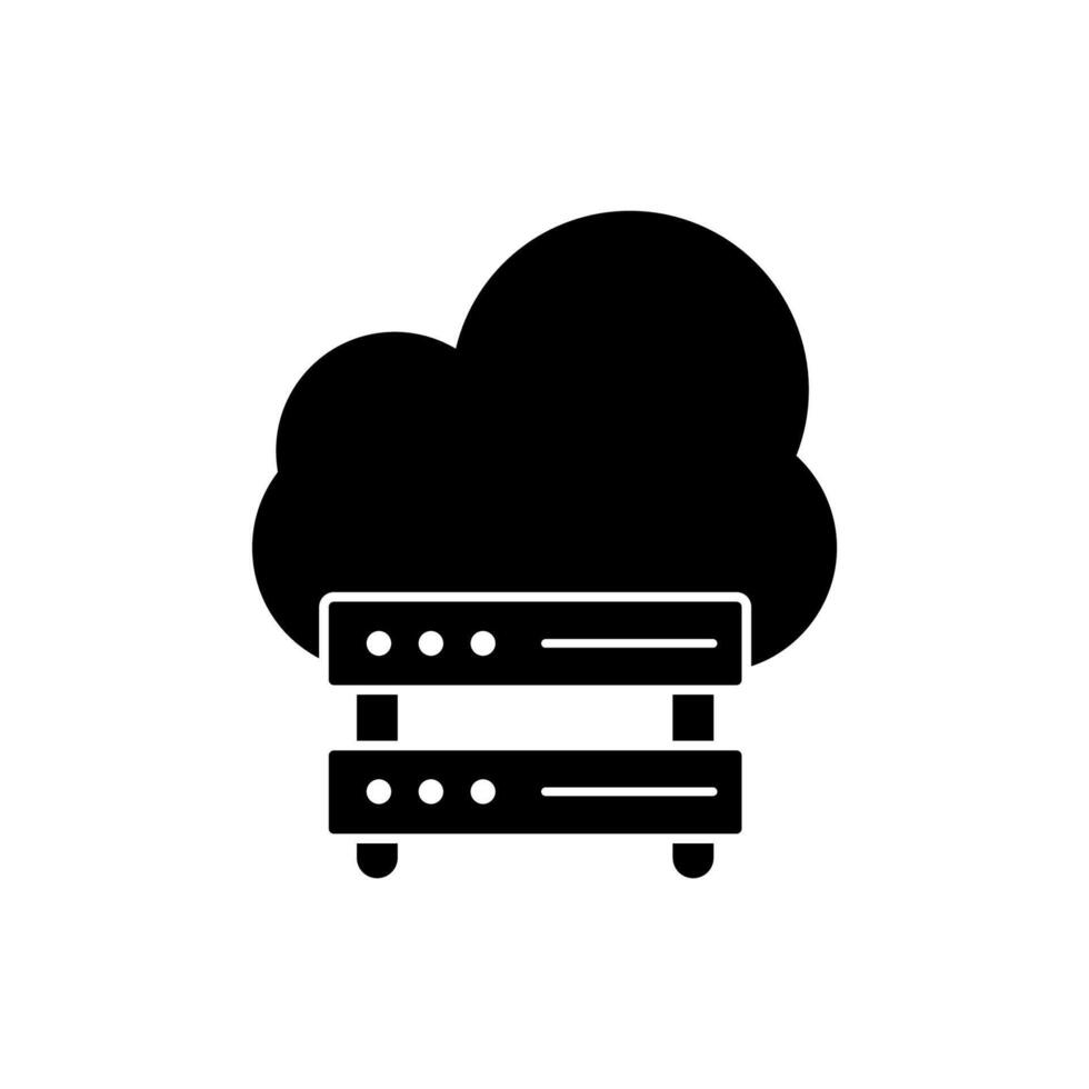 hosting concept line icon. Simple element illustration. hosting concept outline symbol design. vector