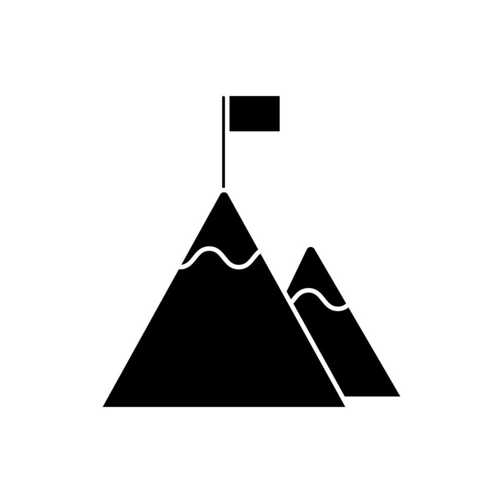 mission concept line icon. Simple element illustration. mission concept outline symbol design. vector