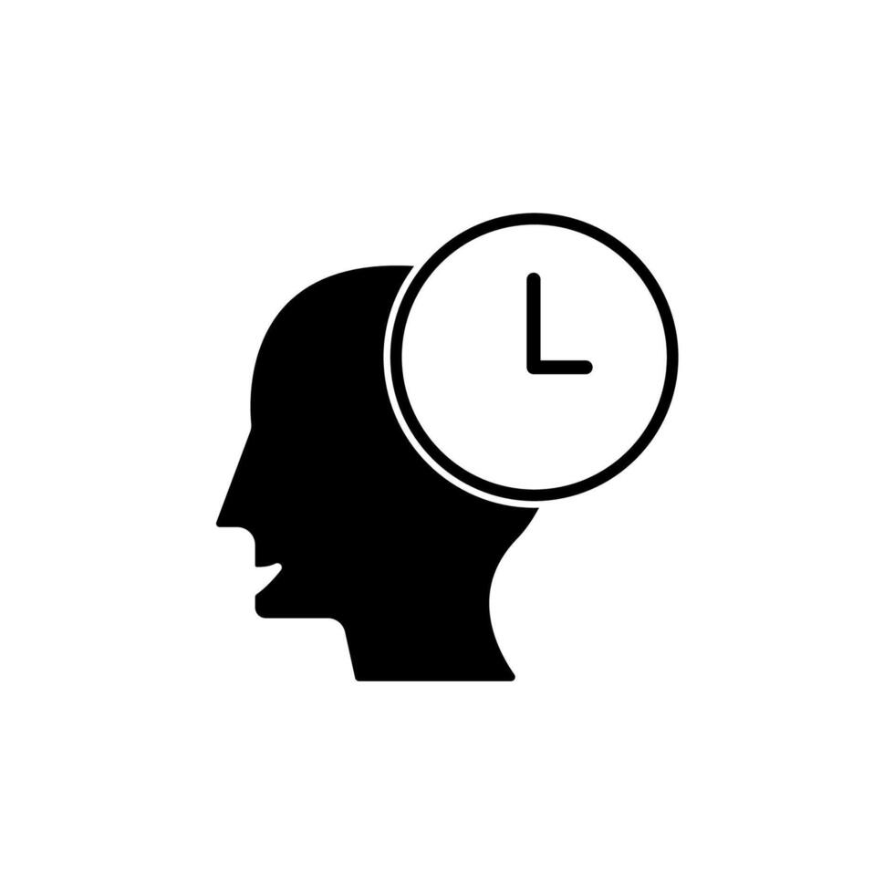 patience concept line icon. Simple element illustration. patience concept outline symbol design. vector
