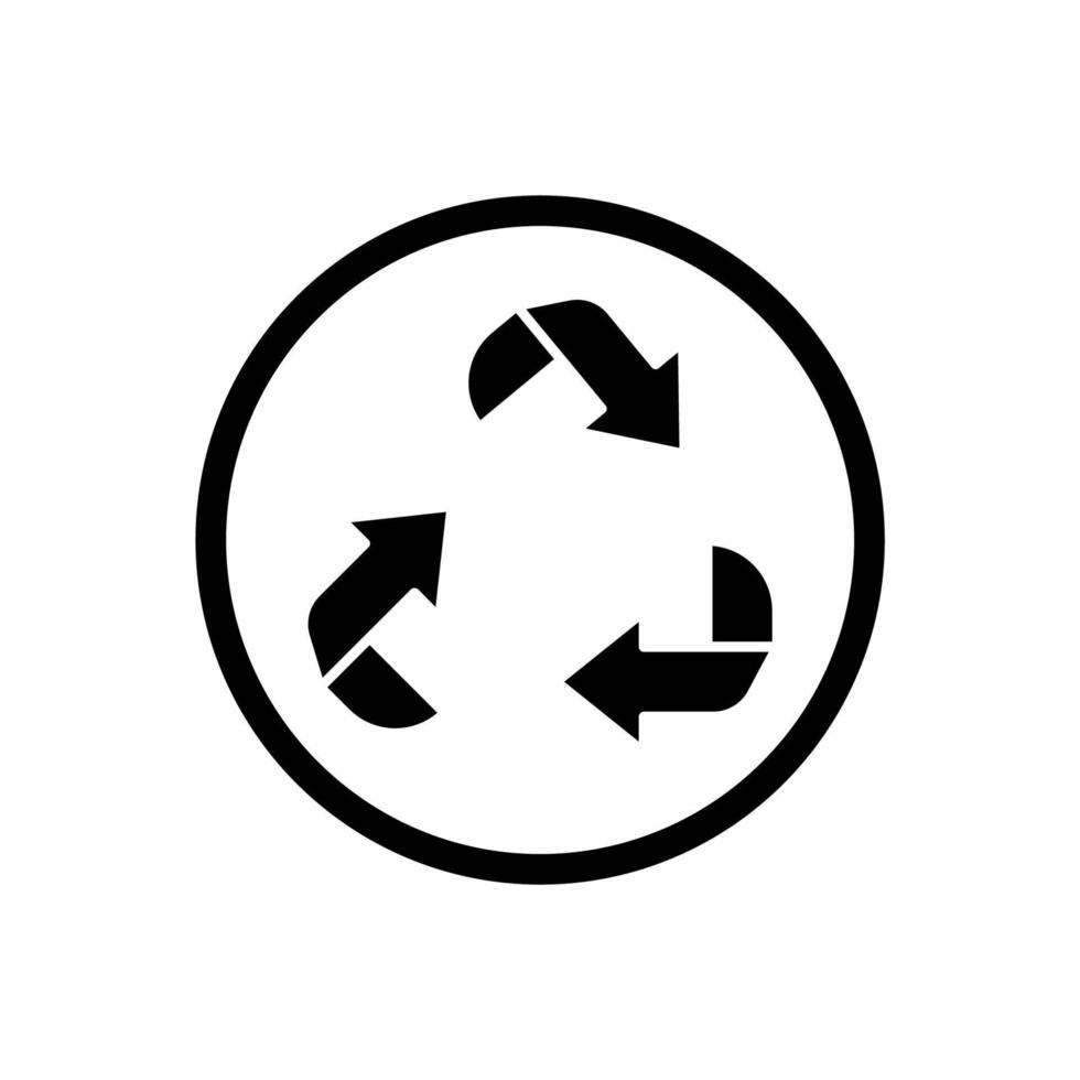 recyclable concept line icon. Simple element illustration. recyclable concept outline symbol design. vector