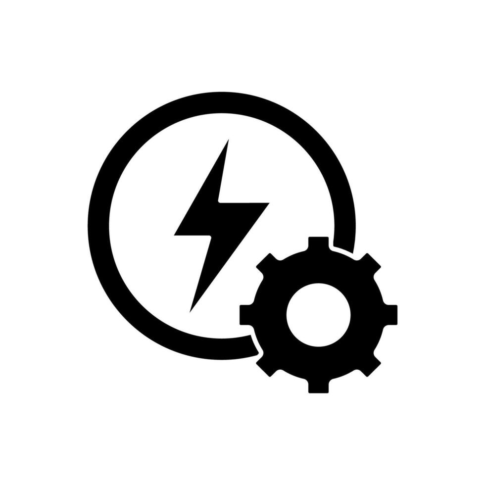 energy production concept line icon. Simple element illustration. energy production concept outline symbol design. vector