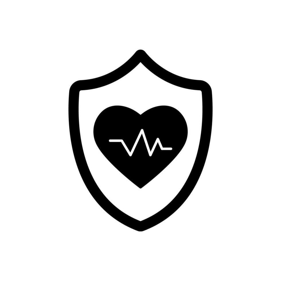 life insurance concept line icon. Simple element illustration. life insurance concept outline symbol design. vector